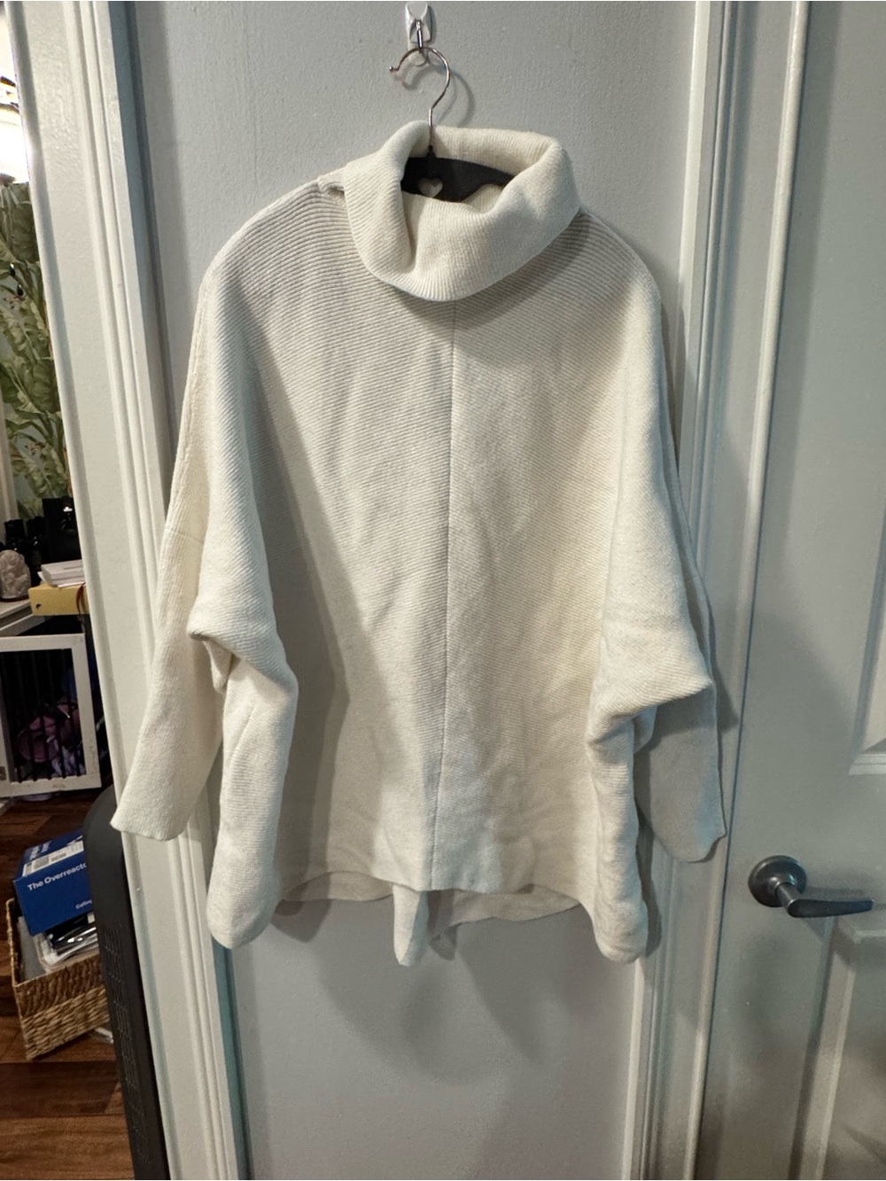 Cozy Cream Turtleneck Women's Sweater